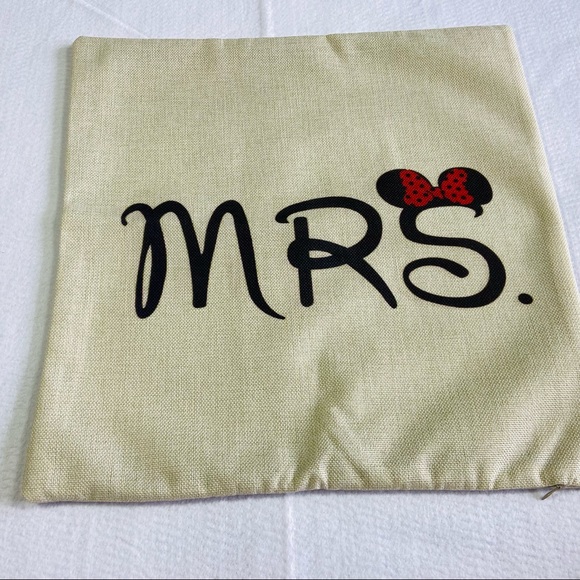 Mr and Mrs Mickey Mouse Pillow Covers - Picture 4 of 13